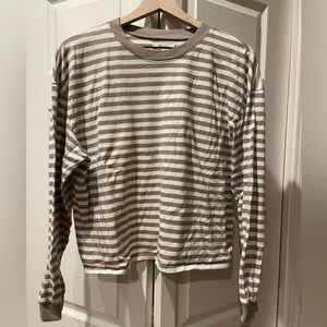 Madewell Cotton Boxy-Crop Tee